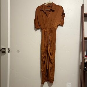 Steve Madden Tan Midi Dress